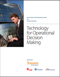Technology for Operational Decision Making Whitepaper